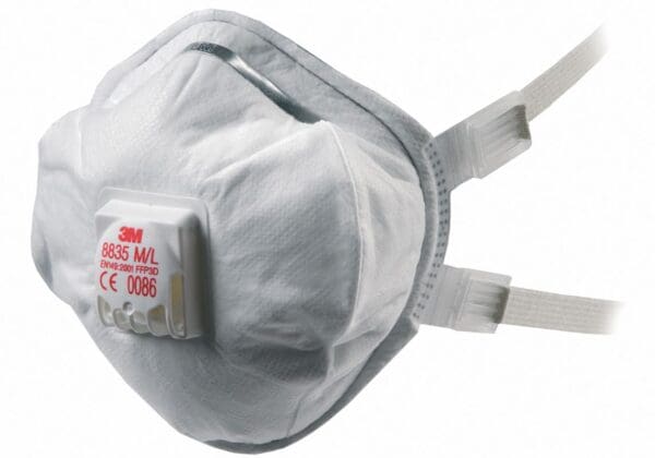 3M fijnstofmasker FFP3, 8835, EN 149:2001