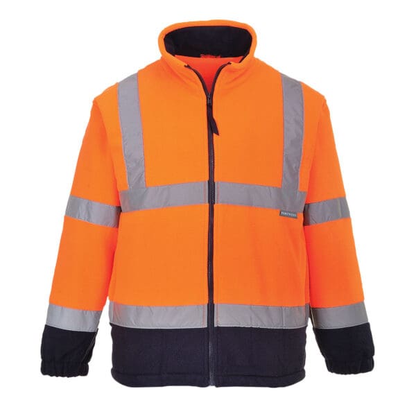 PW F301 Hi-visible fleece vest