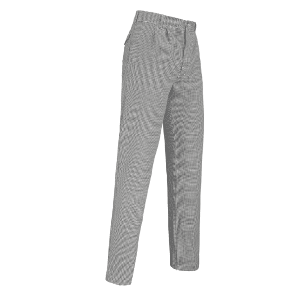 De Berkel koksbroek BP blauw/wit