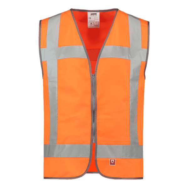 Tricorp veiligheidsvest RWS V-RWS-FR-ZIP brandvertragend EN471